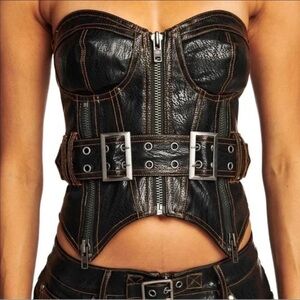 I.AM.GIA Gia Luxe Neilina top in Black